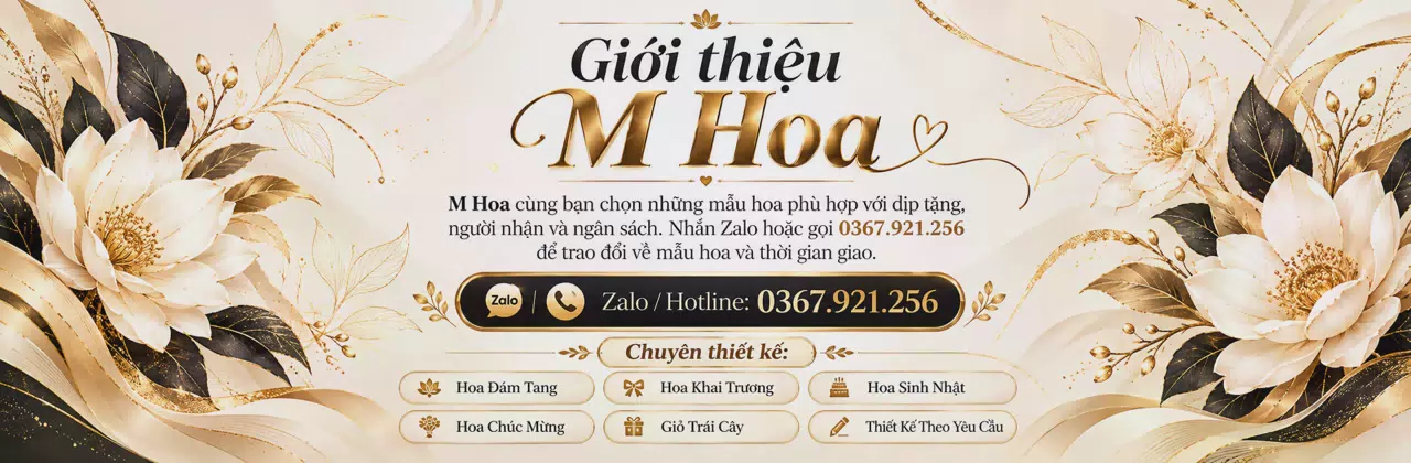 Ảnh bìa Shop hoa tươi Xã Hiếu Phụng Vĩnh Long - Gói ghém những lời muốn gửi